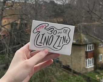 MODELLO di rivista "30 giorni di linoleum" (Orizzontale (download digitale, stampa a casa))