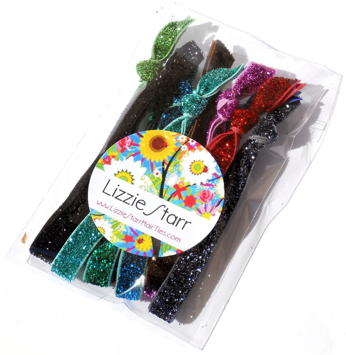 Sparkle 10 Comfort Elastic Hair Ties / Bands / Bracelets Etsy