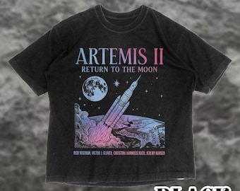 Artemis II Return to Moon Shirt, NASA Inspired Astronaut Space Mission