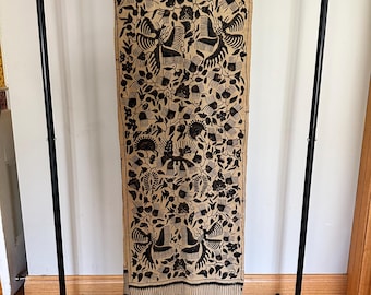 Javanese Antique silk lokan salendang batik 1900-1940
