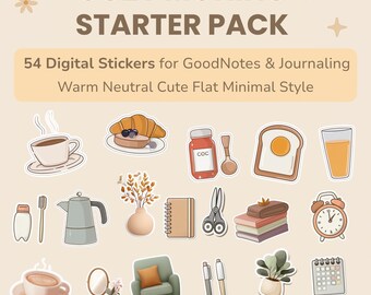 12 Cozy Printable Stickers - Etsy