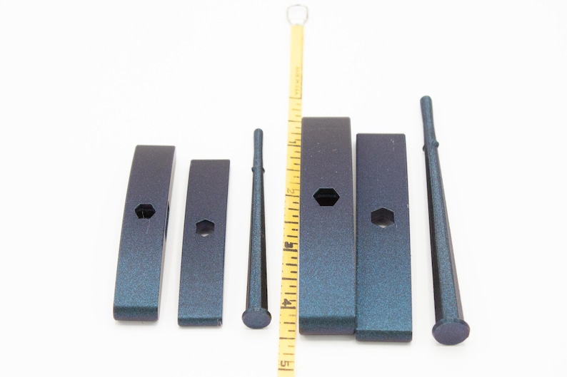 Ultimate Beginner Sea Serpent Drop Spindle Kit - Midi Size Navy - Top Bottom Supported Turkish - Learn To Spin Kit image 12