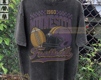 Comfort Colors Minnesota Football Shirt, Minnesota Sweatshirt, Minnesota Football Tshirt, Minnesota Football Fans Shirt, Oversized Shirt