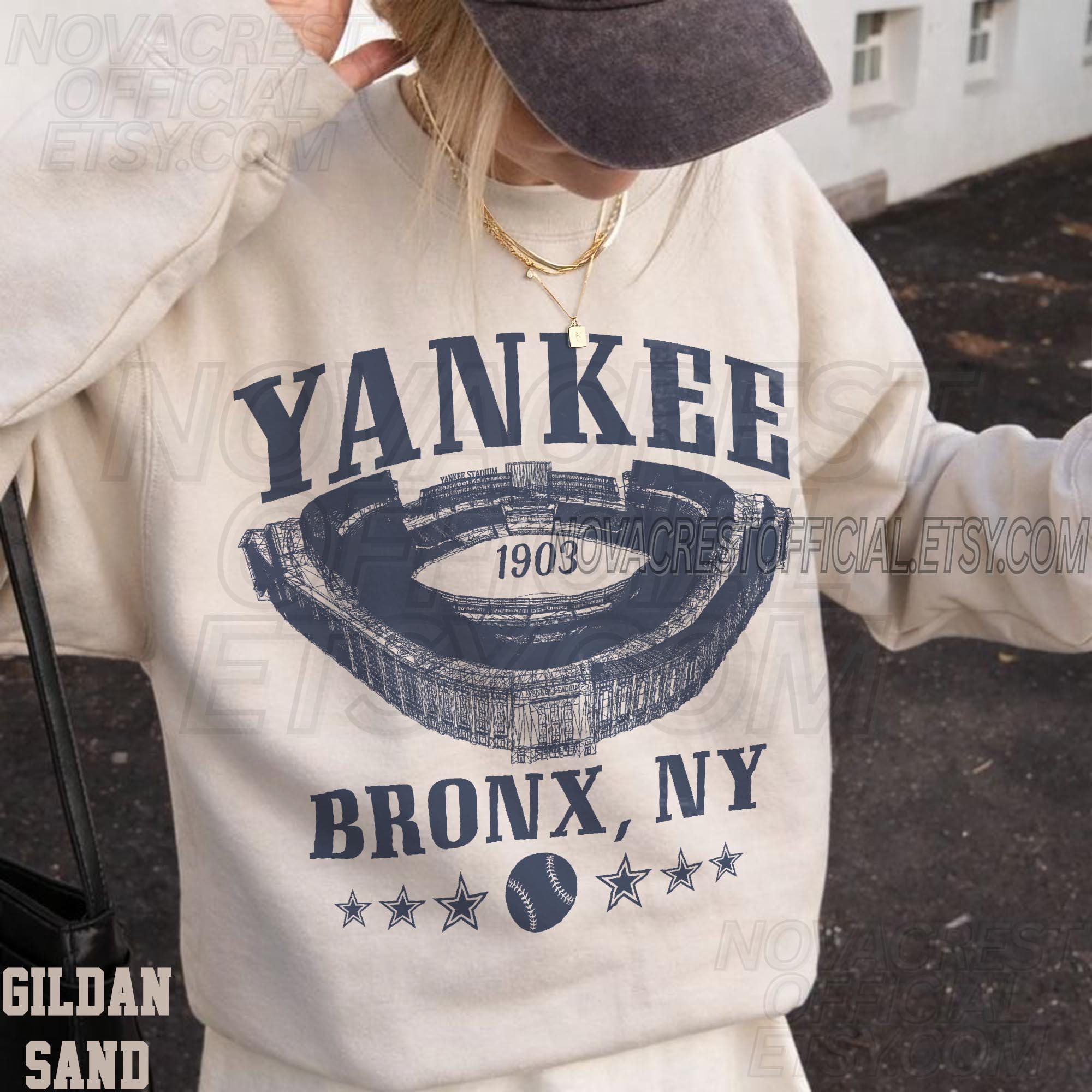 Sweat-shirt à capuche crème à motif baseball Terez des Yankees de New York pour femme