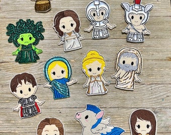 Greek mythology finger puppet set part 2