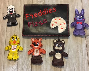 SDFK 18Cm FNAF Five Nights At Freddy 4 Nightmare Freddy Clown Marionette Peluche Regali Morbidi per Bambole di Pezza per Bambini Bambini