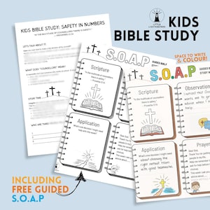 Hoja de trabajo para el estudio bíblico infantil – Guía SOAP de Proverbios 11:14 (PDF imprimible)