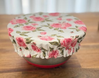 Zero-Waste-Geschirrschutzhülle, handgefertigte, waschbare Schüsselabdeckung aus Baumwolle, wiederverwendbare Lebensmittelverpackung, umweltfreundlicher Lebensmittelschutz
