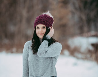 Canyon Slouch Hat - Beginner Crochet Pattern