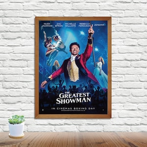 The greatest showman poster - Etsy 日本