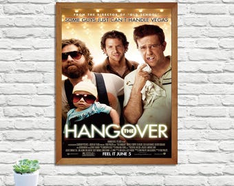 Póster de la película "Resacón en Las Vegas", impresión retro vintage, impresión de arte mural, póster de película minimalista, decoración del hogar, impresión de póster en lienzo