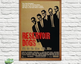 レザボア・ドッグス (1992) クラシックヴィンテージ映画ポスター