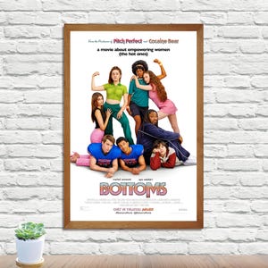 Bottoms Movie Poster, Vintage Retro Wall Art Print