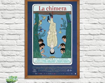 Póster de la película La Quimera, impresión retro vintage, impresión de arte mural, decoración del hogar, impresión de póster en lienzo