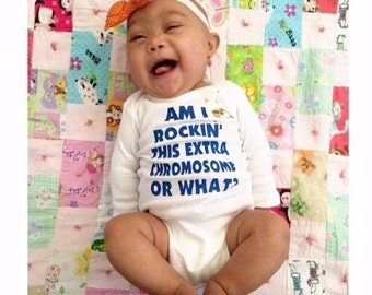 down syndrome onesie