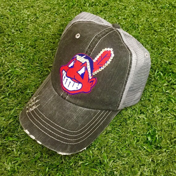 womens cleveland indians hat