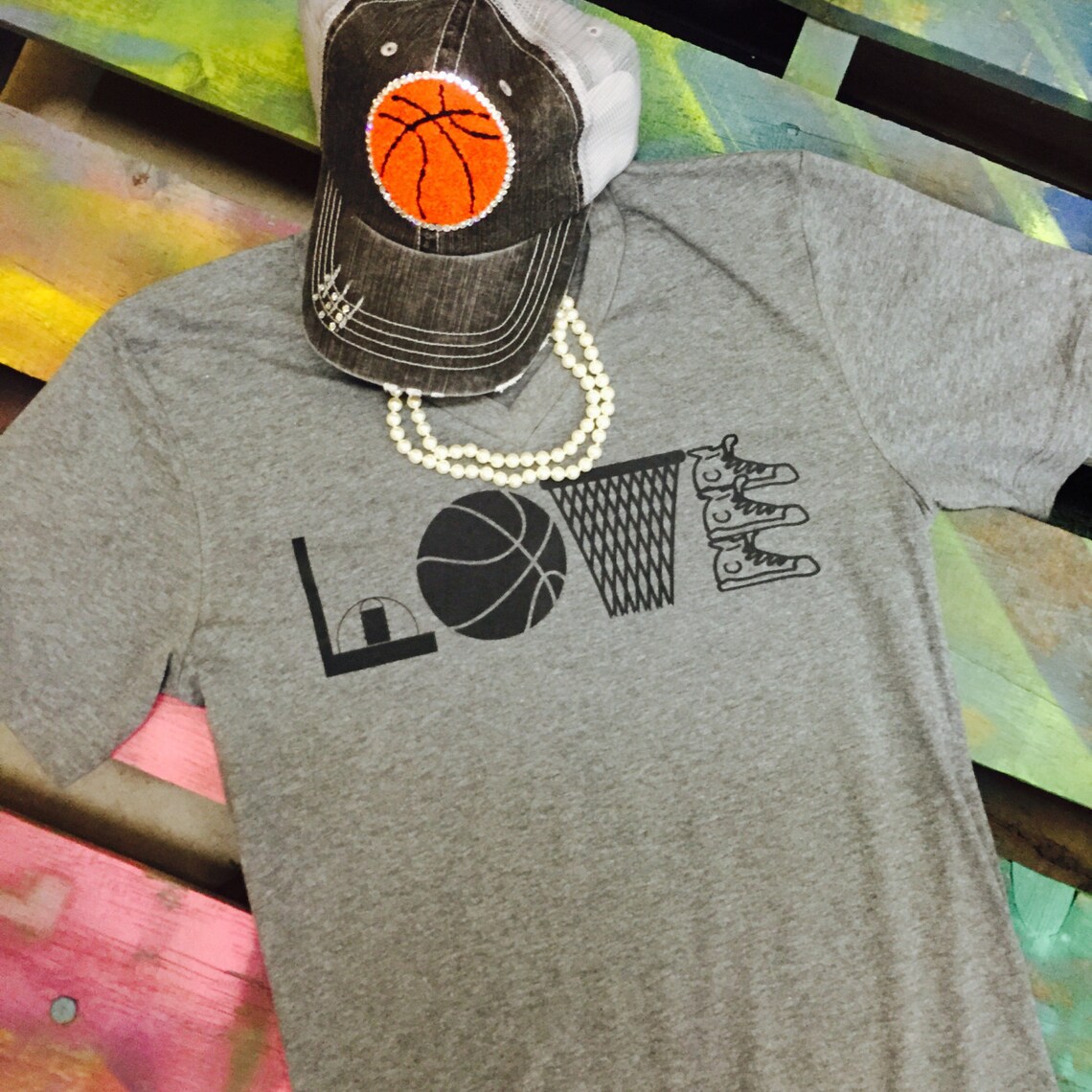 LOVE Basketball soft awesome shirt Etsy