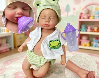 13 Inches Lifelike Full Reborn Silicone Baby – Realistic Full Body, Children Gift