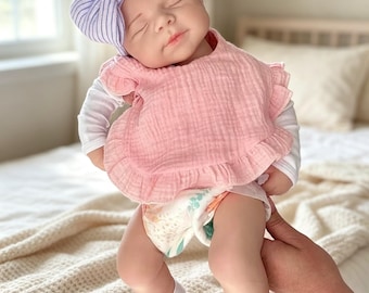 18" Full Body Solid Silicone Reborn Baby Doll Girl