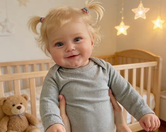 20" Lifelike Reborn Soft Vinyl Baby – Realistic Full Body, Children Gift