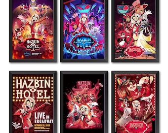 ハズビンホテル・ヴォックスのファンアートポスター - Etsy 日本