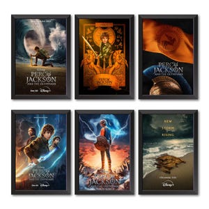 Percy Jackson och olympierna filmaffisch, vintageaffisch, tryckt affisch, väggdekorationstryck, heminredningsaffisch, present till vänner, julklapp