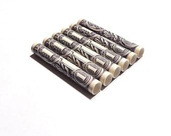 Rolled Dollar Bill – Fake Money Novelty Straws – Rolled Bill Movie Prop – Funny Gag Gift – Bachelor Party Supplies- Actual Size -Movie Prop
