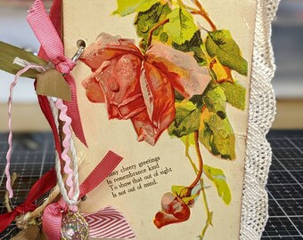 Antique Postcard Journal: Rose Theme