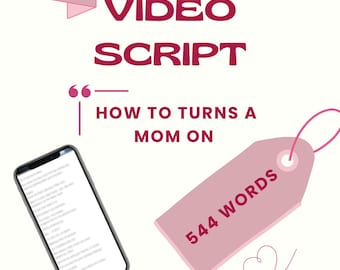 Script vidéo Joi  / Intense video script / Instant download / camgirl content idea