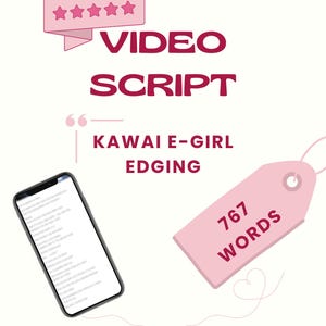 JOI script  / Instant download / onlyfans content ideas / Ready to use script video