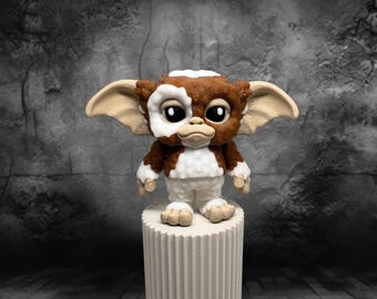 Figura de criatura fantástica / Decoración de escritorio impresa en 3D con PLA, inspirada en Gizmo.