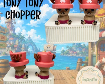 Clickers inspirados en One Piece / Juguete antiestrés Tony Tony Chopper