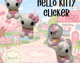 Bonitos clickers inspirados en Sanrio / Juguetes antiestrés con teclado mecánico