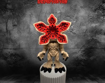 Figura coleccionable de monstruo de terror / Figura decorativa espeluznante / Criatura impresa en 3D / Exhibición gótica para estante / Pieza de arte tenebrosa