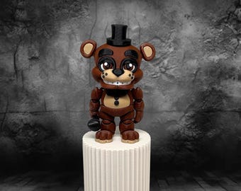Figura inspirada en Freddy Fazbear / Coleccionable de terror impreso en 3D