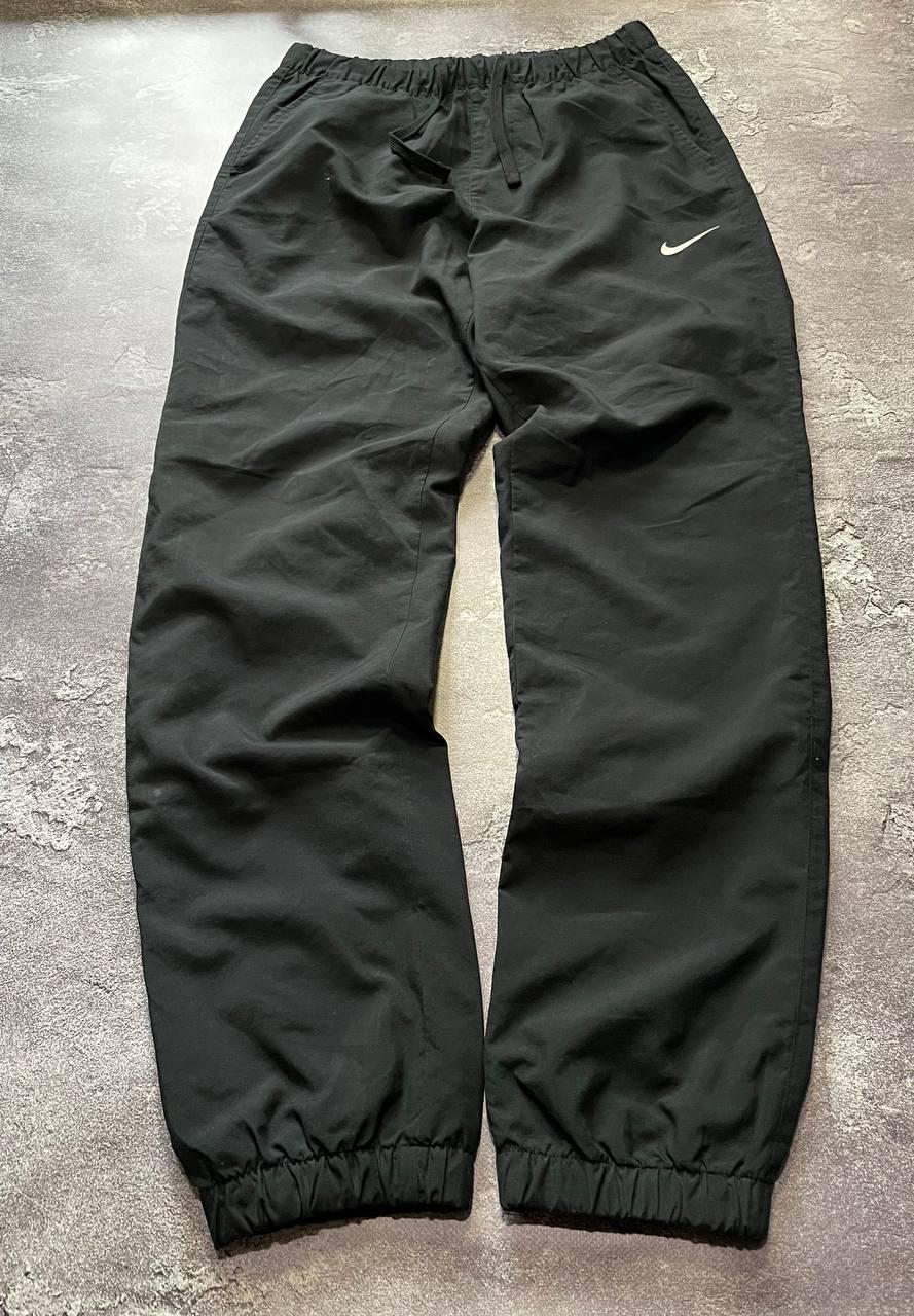 Y2k Vintage Nike Nylon Track Pants Black - Etsy