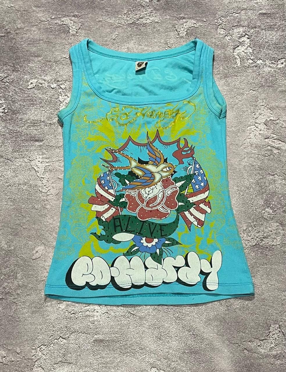 Ed Hardy Tank Top - Etsy