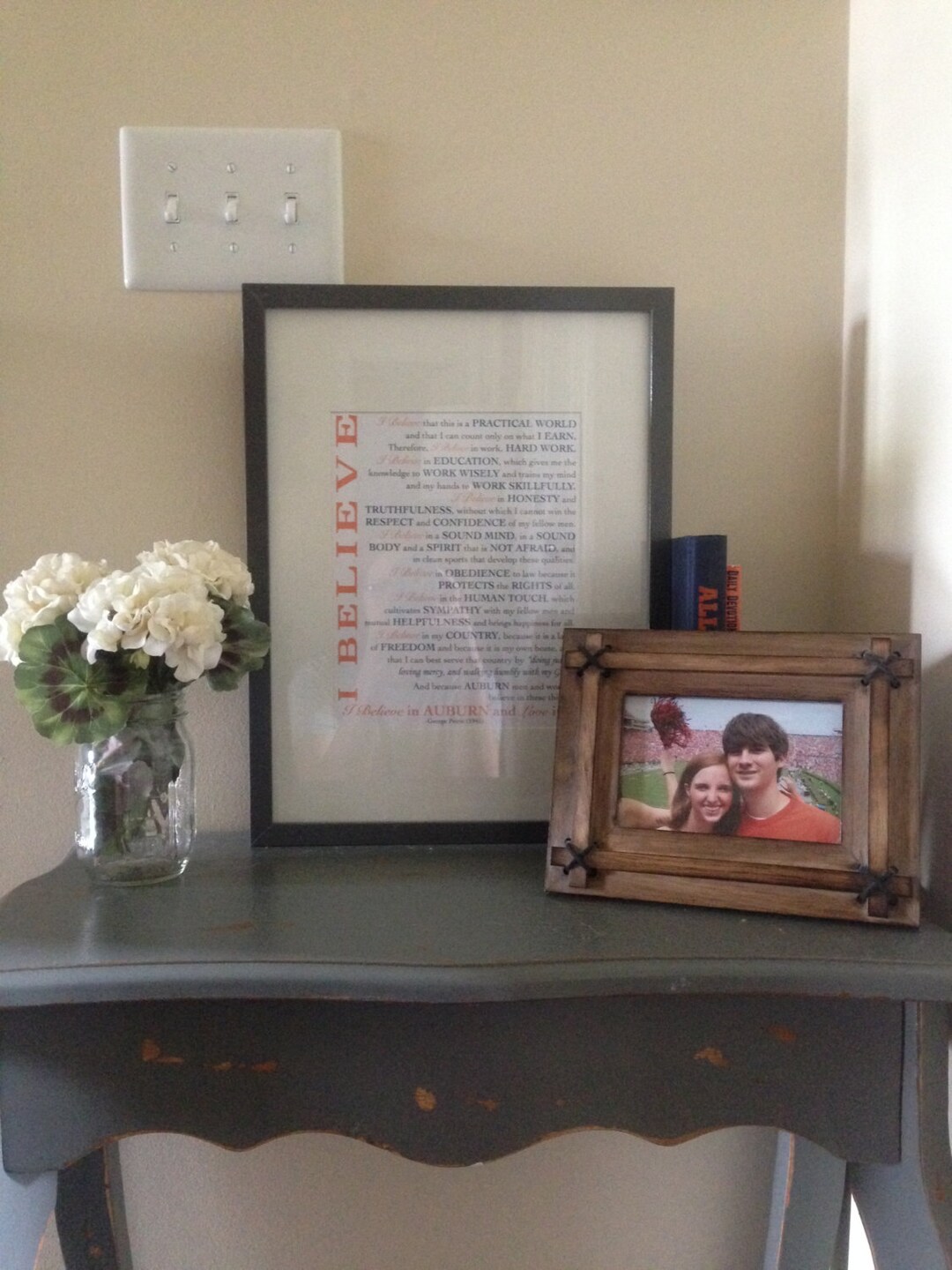 DIGITAL 8X10 Print of the Auburn Creed. - Etsy UK