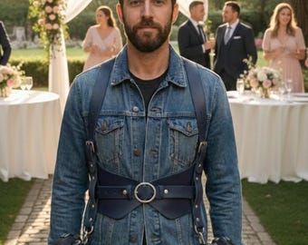 Patrón de arnés de cuero para cámara / Plantilla de chaleco ajustable con doble correa / Patrón de equipo de fotografía para DSLR / A4, A0, Carta de EE. UU., DXF y SVG