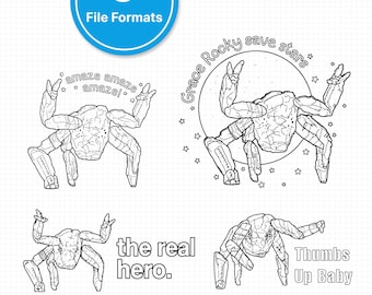 Rocky svg Bundle | Project Hail Mary svg | Grace Rocky Save Stars | The Real Hero svg | Amaze Cricut | eps png DXF PDF AI Download