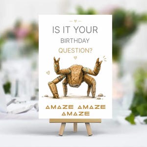 Project Hail Mary Birthday Card Digital Download | Rocky the Alien Birthday Card | Sci-Fi Dad Birthday Card Printable | Birthday Card PDF