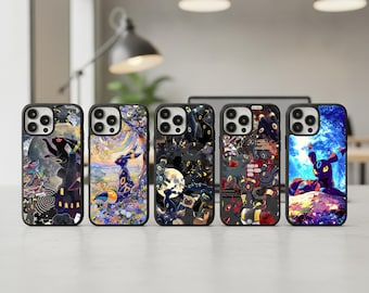 Custodia in gomma per telefono Umbreon Art