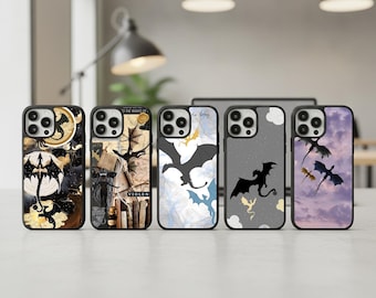 Funda de goma para teléfono móvil Fourth Wing Dragon Rider