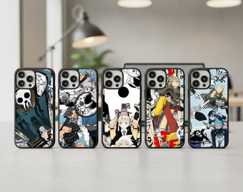 Soul Eater Anime Phone Case, Rubber Cover