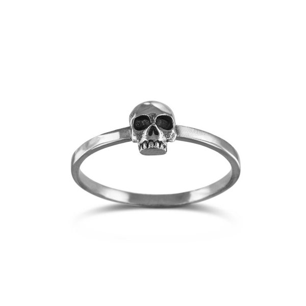 Steampunk Skull Ring - Etsy