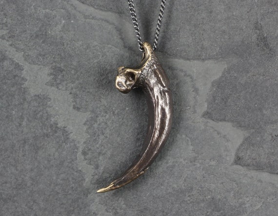 Harpy Eagle Talon Bronze Eagle Talon Pendant Raptor Talon Pendant