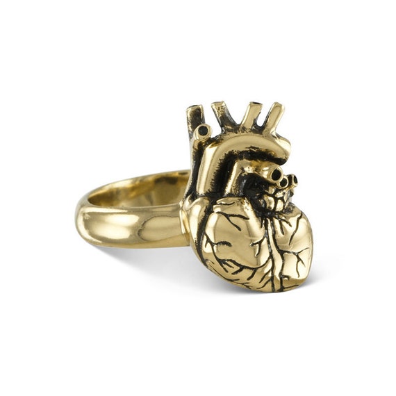 Anatomical cheap heart ring