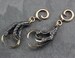 Crow Claw Ear Weights - Bronze Crow Claw Gauges 