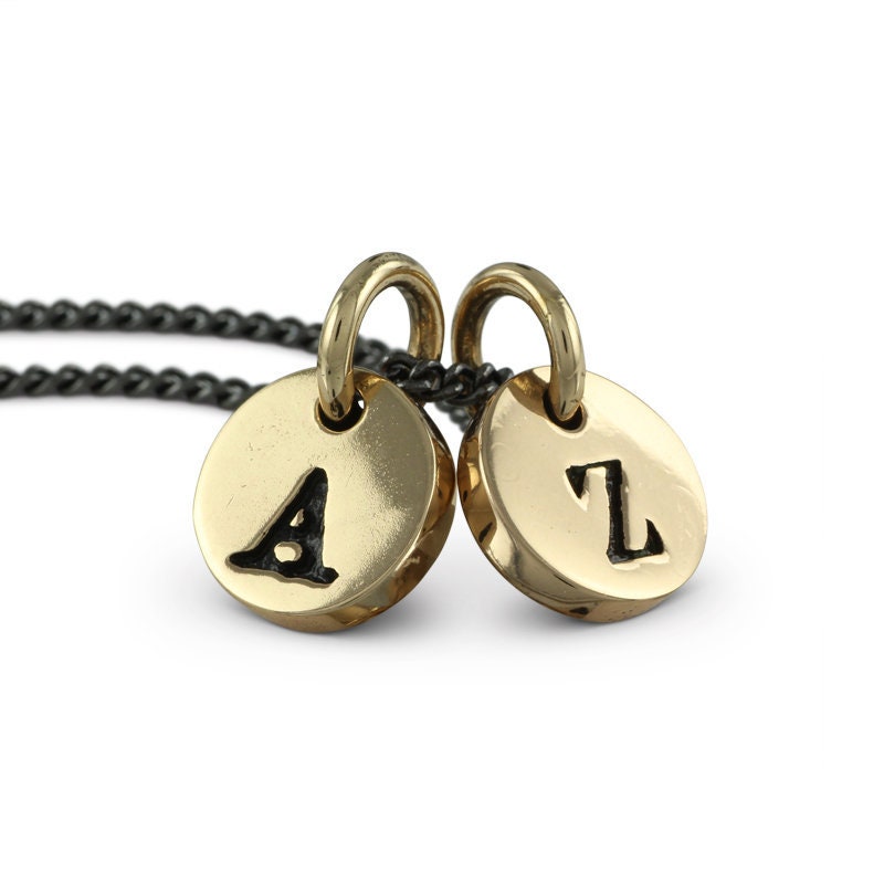 Gold Letter Chain Necklace with Initial T | Women's Jewelry by Uncommon James