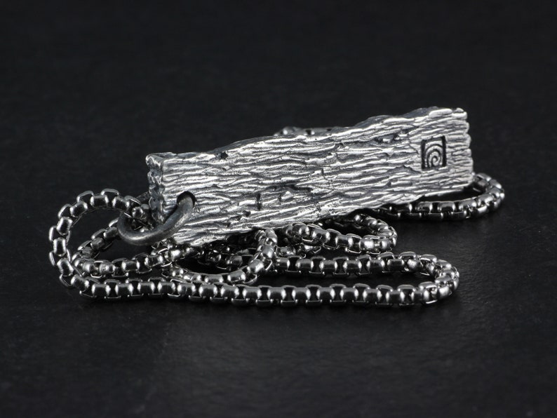 BAD BOY Pendant Sterling Silver Word Pendant Pillory Board Necklace